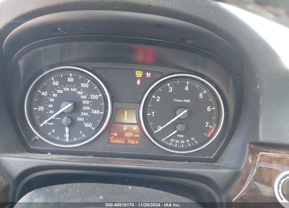 2011 BMW 328I VIN: WBAPK7C54BA816213