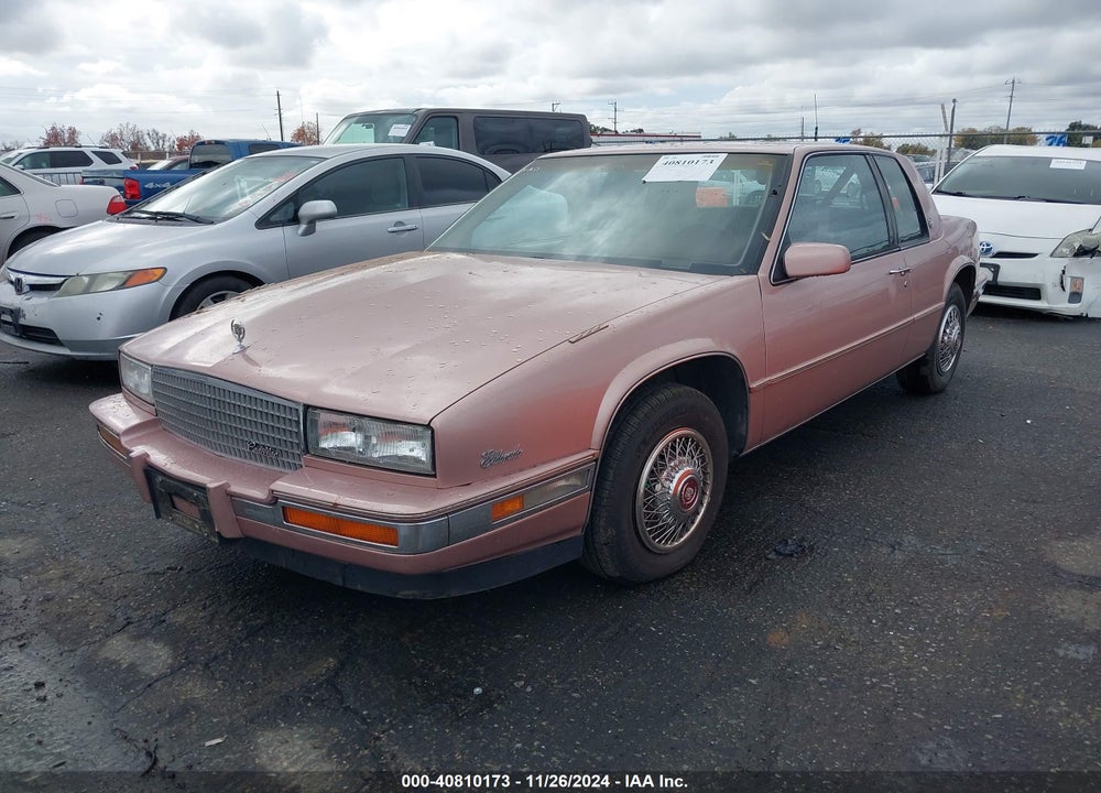 1986 CADILLAC ELDORADO VIN: 1G6EL5786GU606060