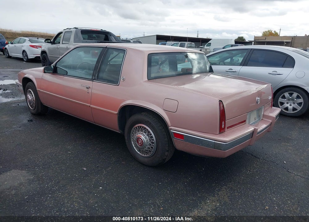 1986 CADILLAC ELDORADO VIN: 1G6EL5786GU606060