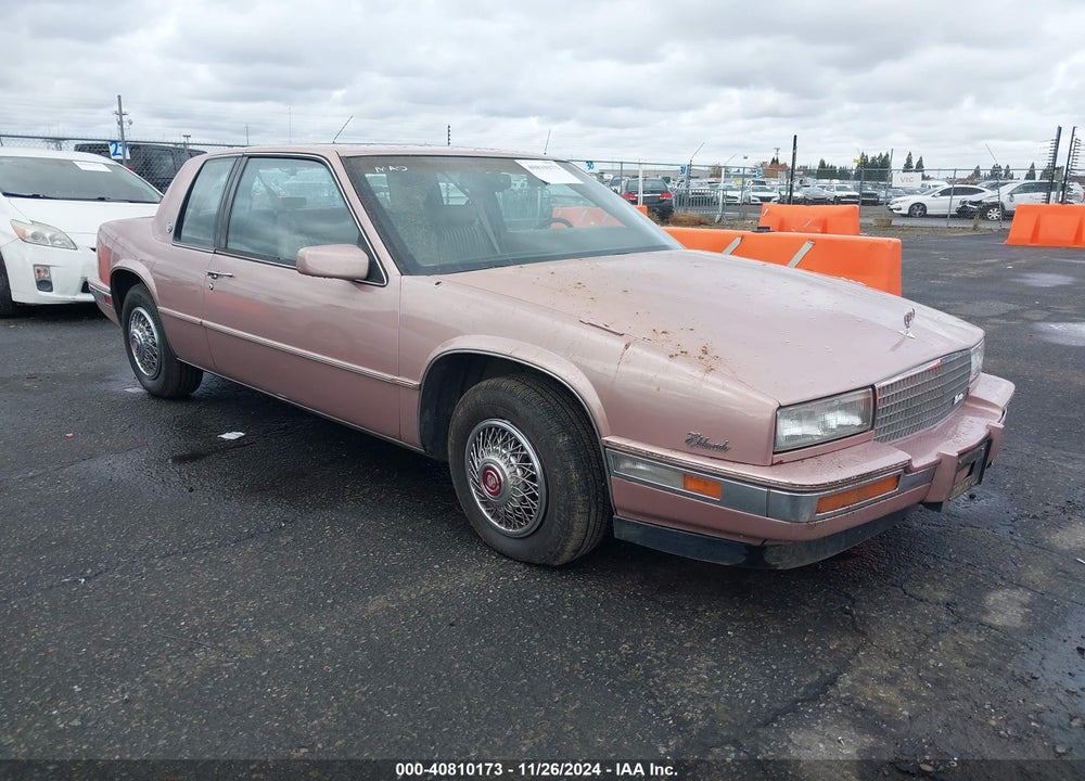 1986 CADILLAC ELDORADO VIN: 1G6EL5786GU606060