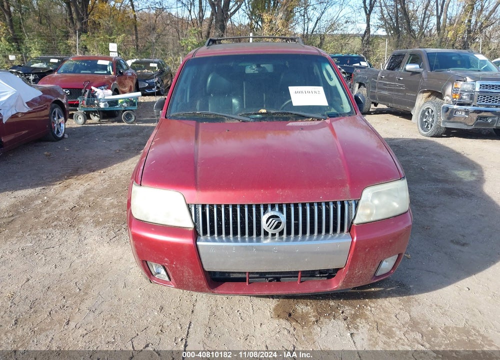 2007 MERCURY MARINER PREMIER VIN: 4M2CU971X7KJ00832