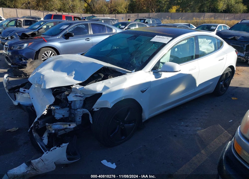 2018 TESLA MODEL 3 LONG RANGE/PERFORMANCE VIN: 5YJ3E1EBXJF112953