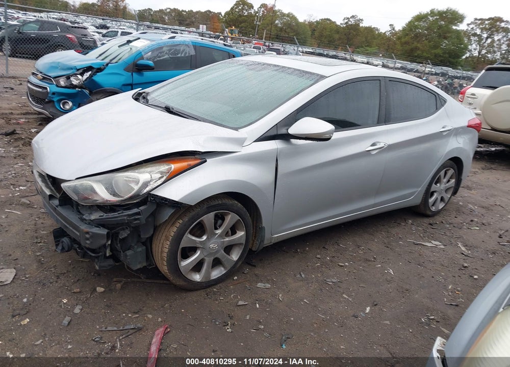 2012 HYUNDAI ELANTRA LIMITED (ULSAN PLANT) VIN: KMHDH4AE2CU359029