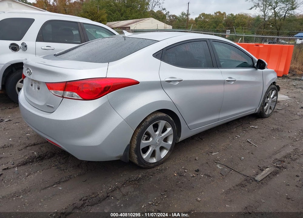 2012 HYUNDAI ELANTRA LIMITED (ULSAN PLANT) VIN: KMHDH4AE2CU359029