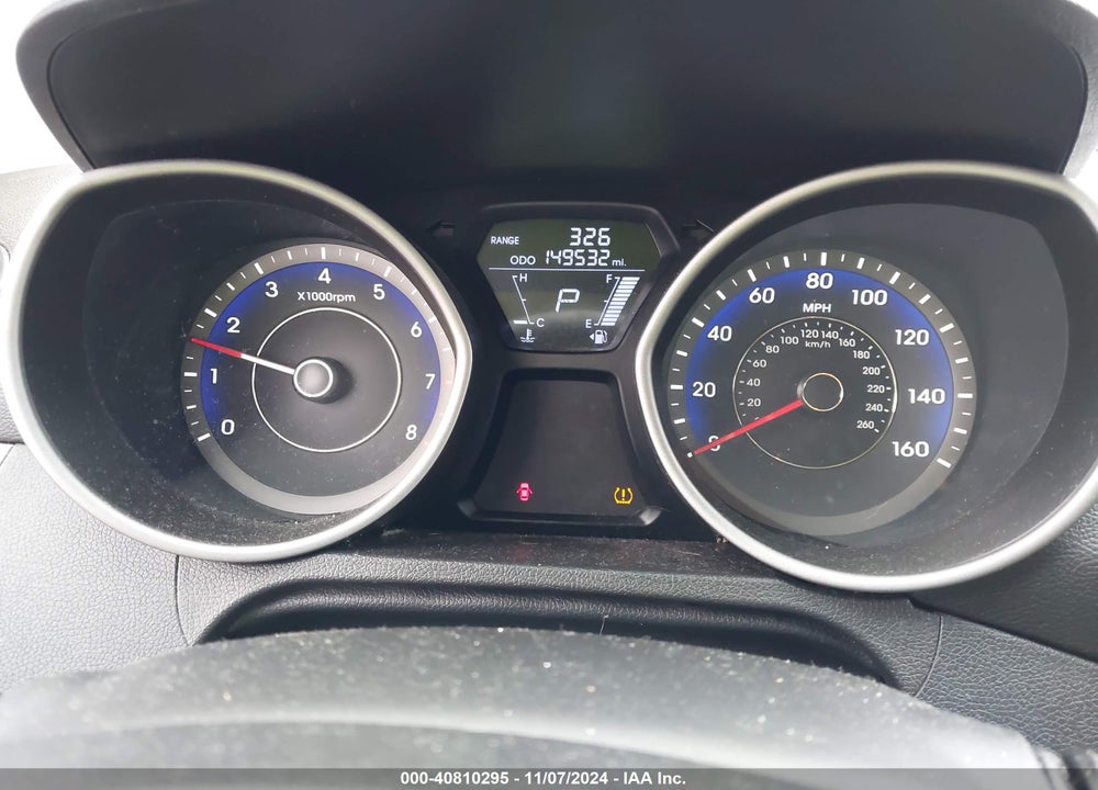 2012 HYUNDAI ELANTRA LIMITED (ULSAN PLANT) VIN: KMHDH4AE2CU359029