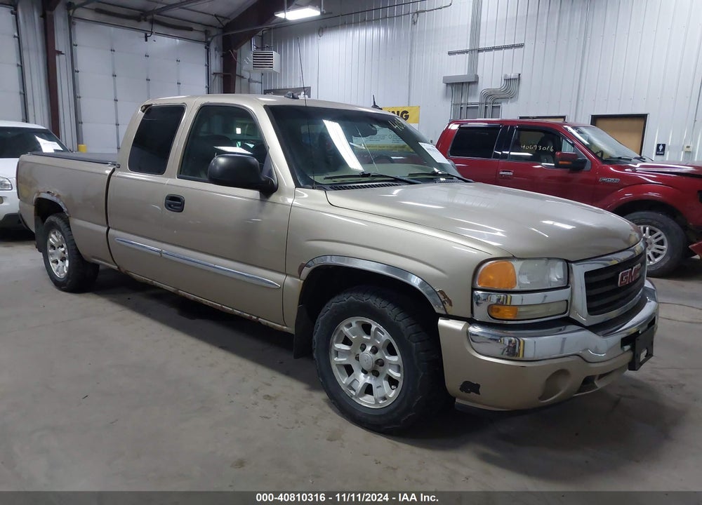 2005 GMC SIERRA 1500 SLT VIN: 1GTEC19Z45Z178128