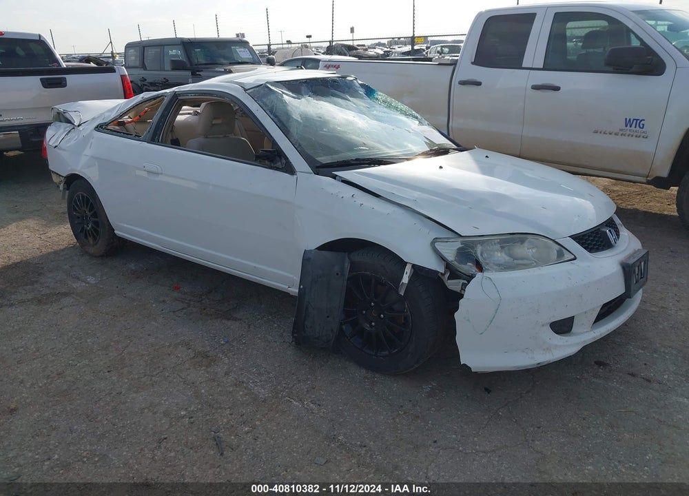 2005 HONDA CIVIC EX VIN: 1HGEM22975L065758
