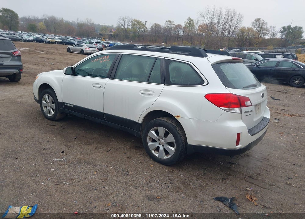 2012 SUBARU OUTBACK 2.5I VIN: 4S4BRBAC6C3207381