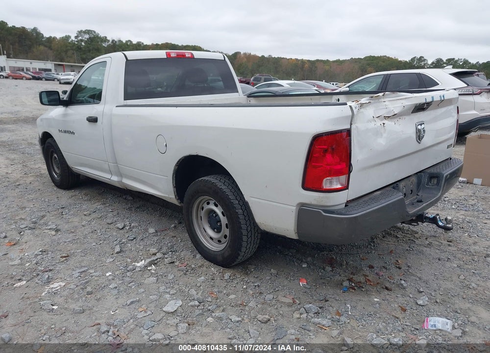 2011 RAM 1500 ST VIN: 3D7JB1EP6BG636565