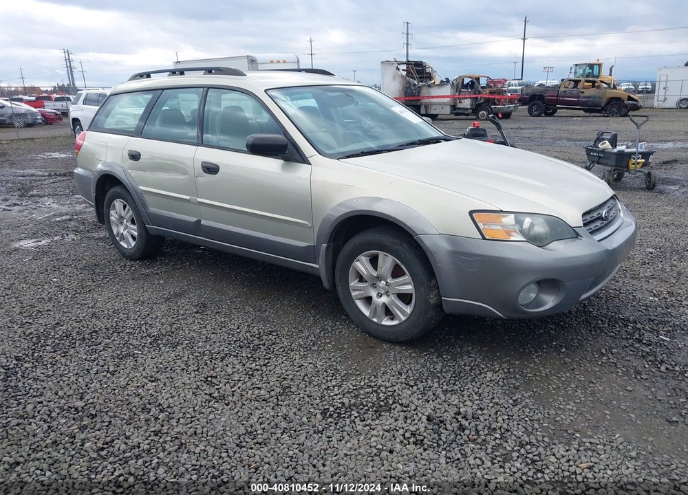 2005 SUBARU OUTBACK 2.5I VIN: 4S4BP61C057329338