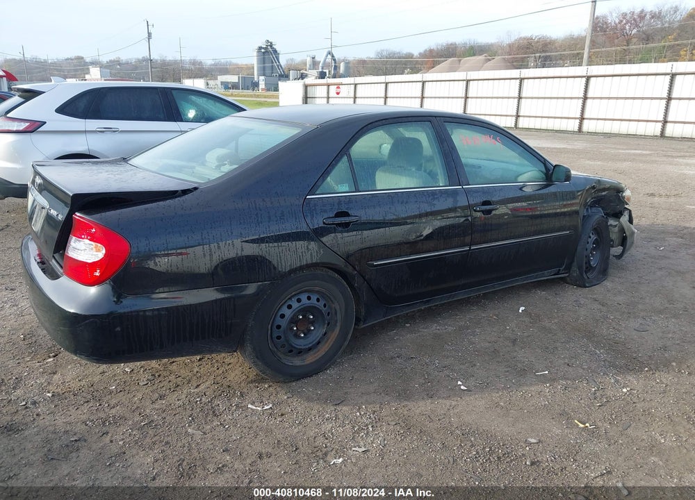 2004 TOYOTA CAMRY XLE VIN: 4T1BE32K54U334951