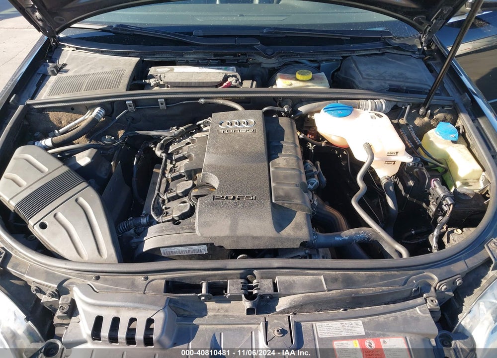 2008 AUDI A4 2.0T VIN: WAUAF78EX8A115218