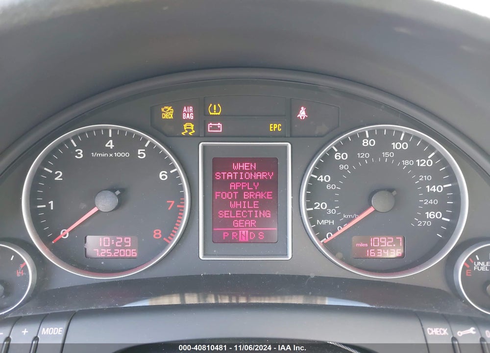2008 AUDI A4 2.0T VIN: WAUAF78EX8A115218
