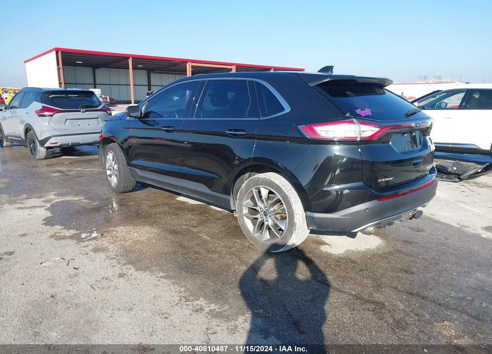 2015 FORD EDGE TITANIUM VIN: 2FMTK4K88FBC20541
