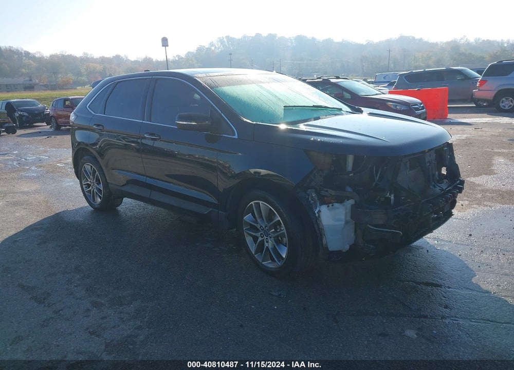 2015 FORD EDGE TITANIUM VIN: 2FMTK4K88FBC20541