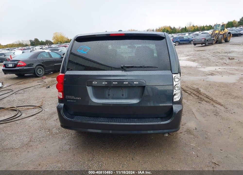 2014 DODGE GRAND CARAVAN VIN: 2C4RDGBG3ER288091