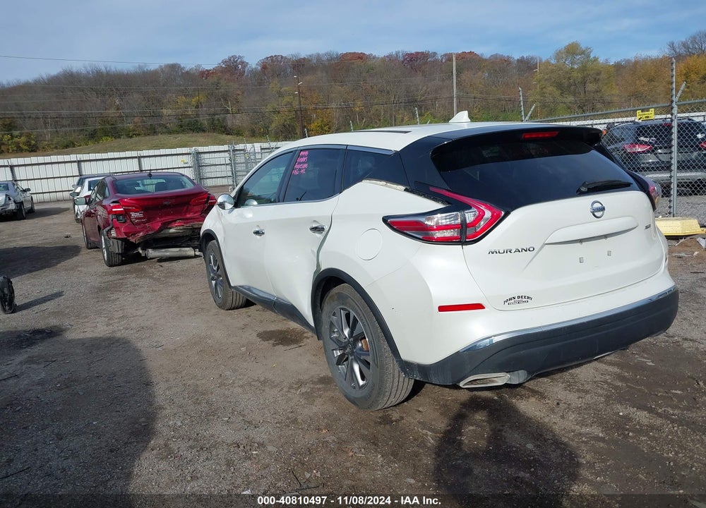 2016 NISSAN MURANO S VIN: 5N1AZ2MH9GN155130