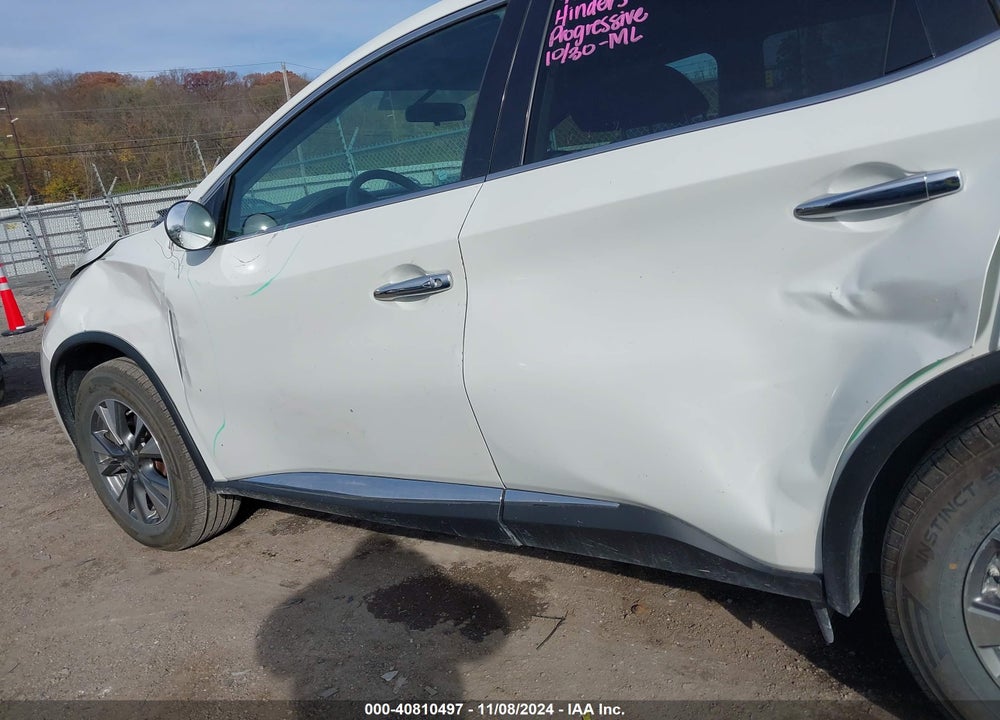 2016 NISSAN MURANO S VIN: 5N1AZ2MH9GN155130