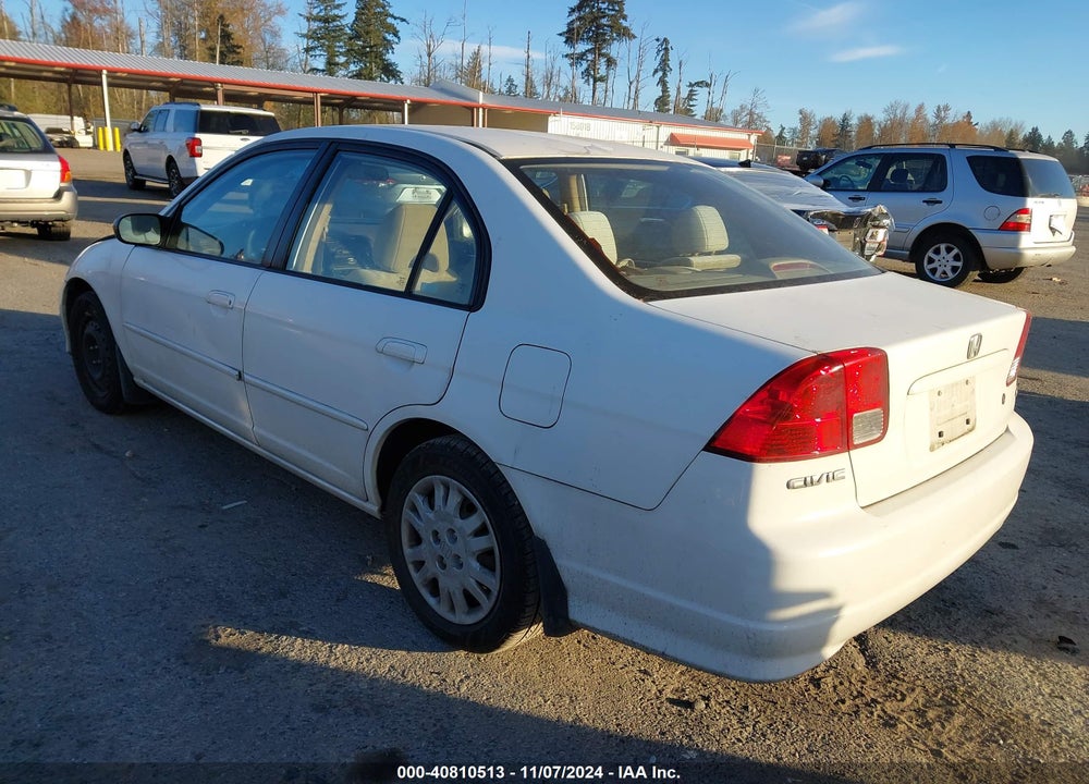 2005 HONDA CIVIC LX VIN: 2HGES16505H609750