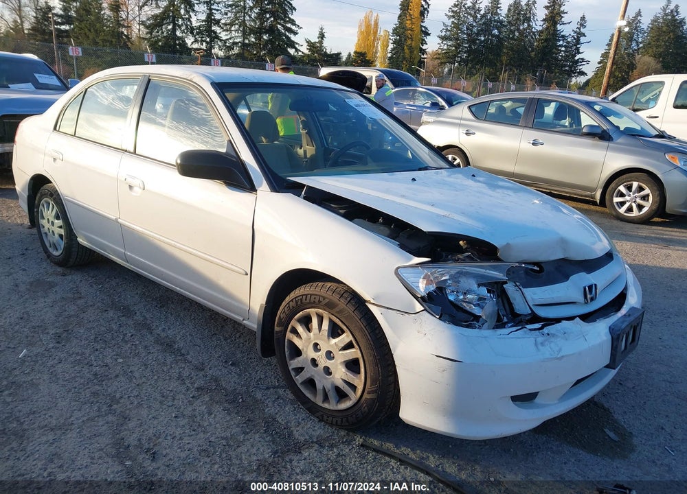 2005 HONDA CIVIC LX VIN: 2HGES16505H609750