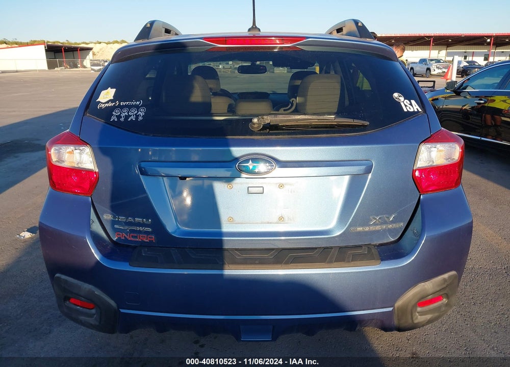 2014 SUBARU XV CROSSTREK 2.0I LIMITED VIN: JF2GPAKC7E8229325