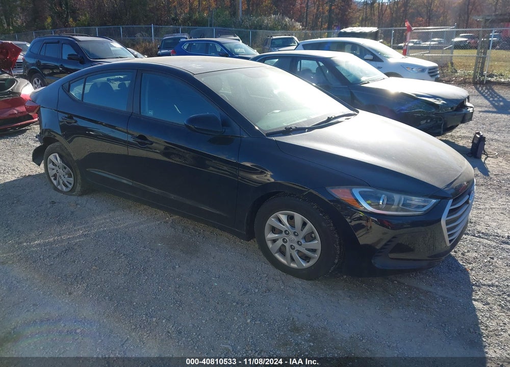 2018 HYUNDAI ELANTRA SE VIN: KMHD74LF8JU449484