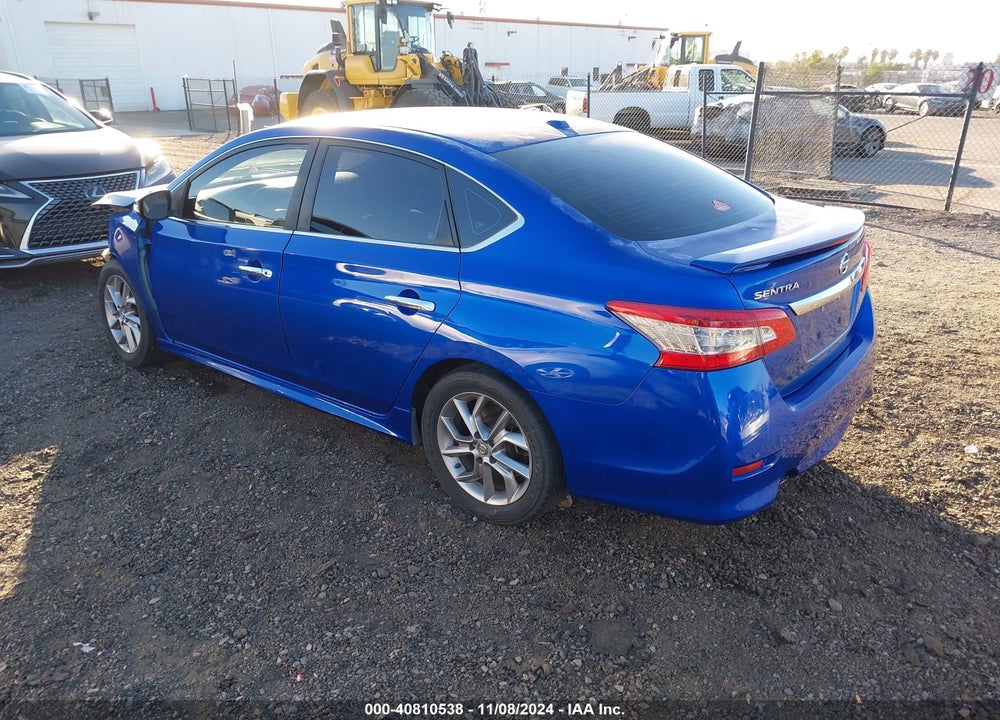 2015 NISSAN SENTRA SR VIN: 3N1AB7AP7FY298843