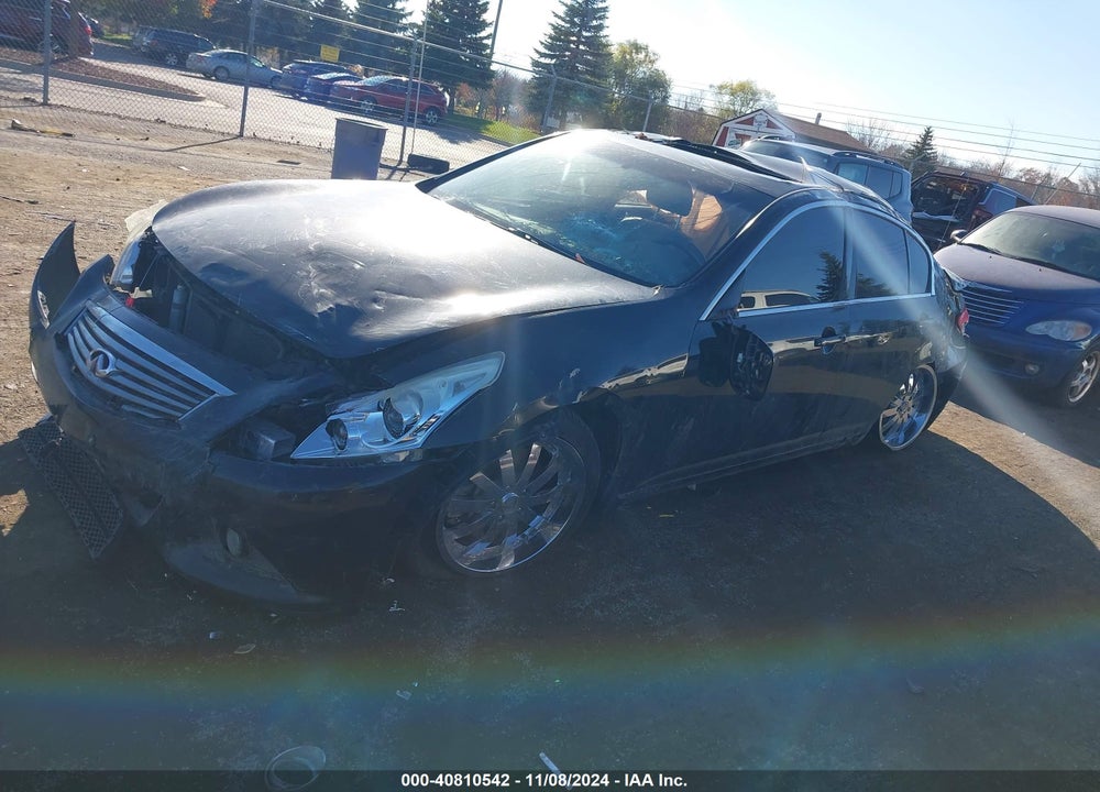 2013 INFINITI G37X VIN: JN1CV6AR7DM753539