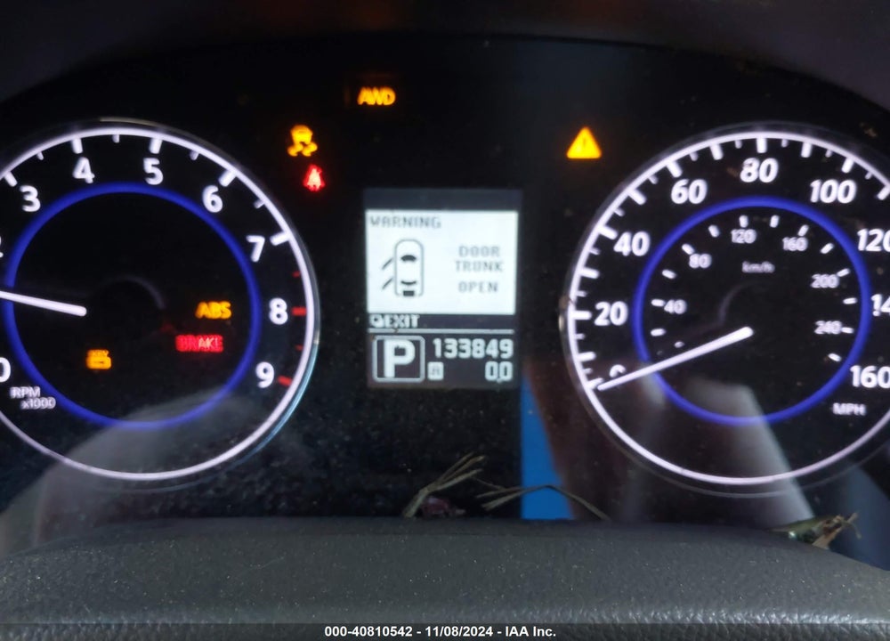 2013 INFINITI G37X VIN: JN1CV6AR7DM753539