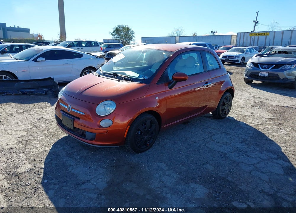 2012 FIAT 500 POP VIN: 3C3CFFAR7CT229413