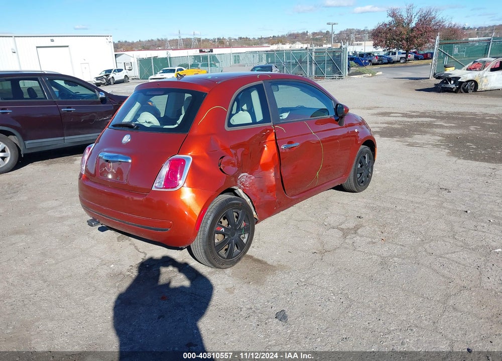 2012 FIAT 500 POP VIN: 3C3CFFAR7CT229413