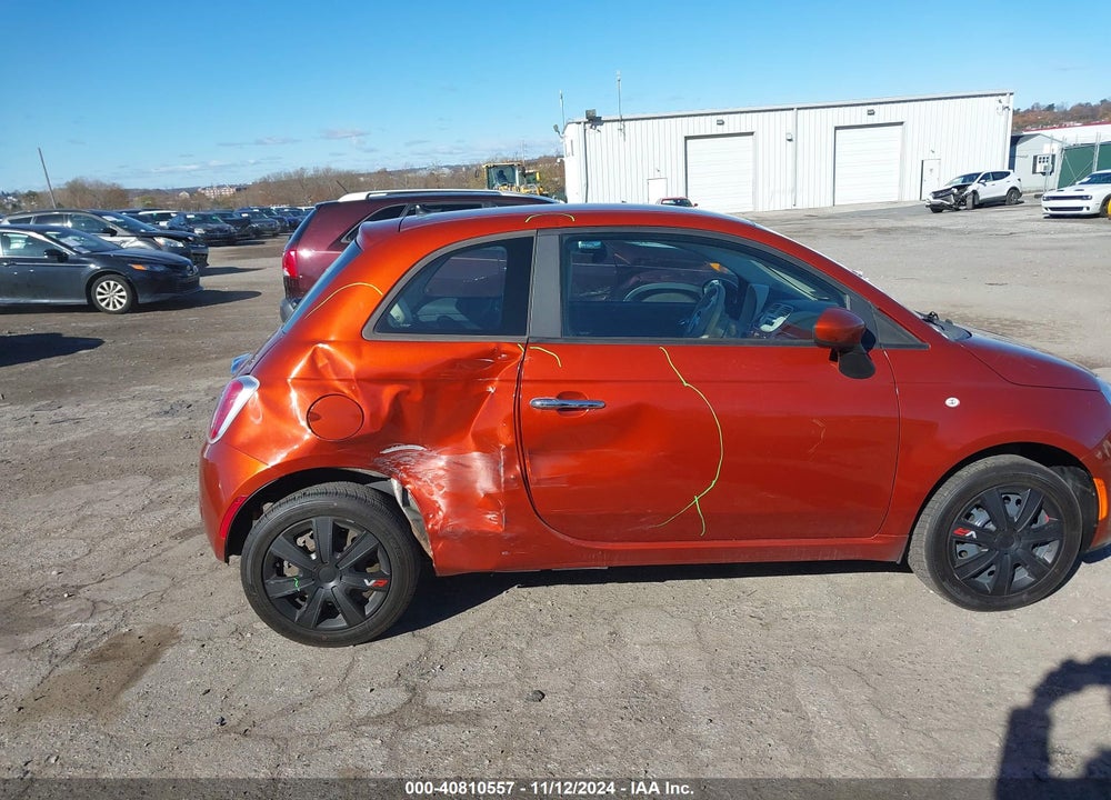 2012 FIAT 500 POP VIN: 3C3CFFAR7CT229413