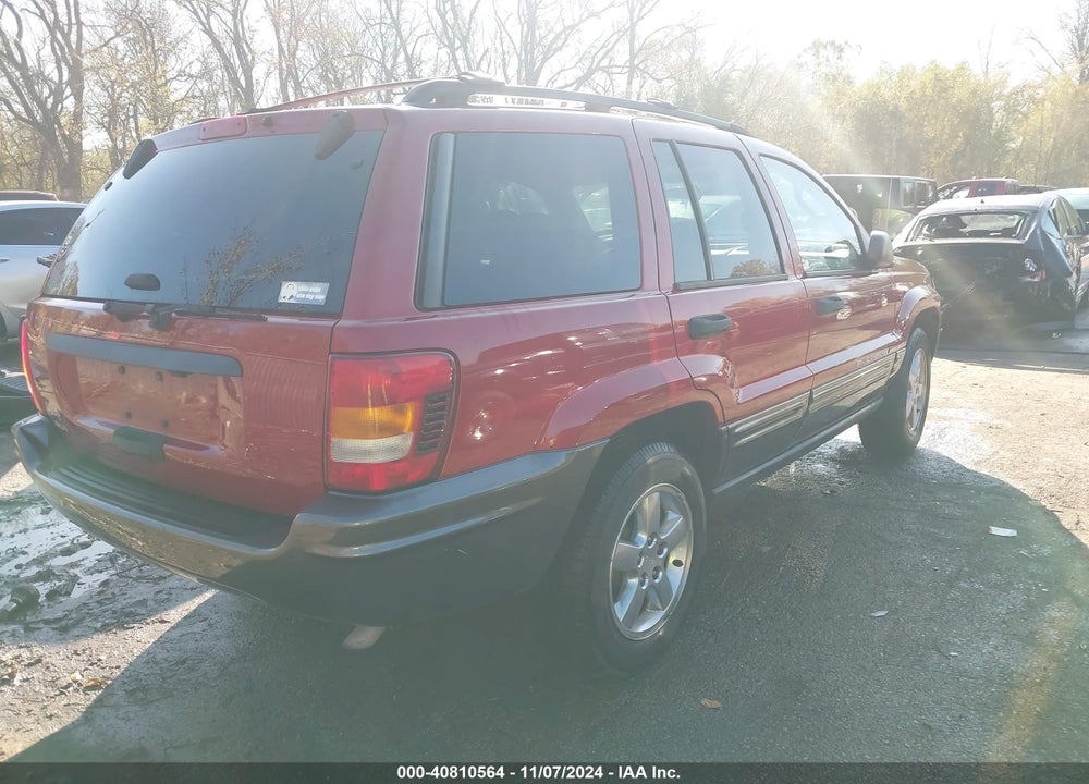 2004 JEEP GRAND CHEROKEE LAREDO VIN: 1J4GW48SX4C419062