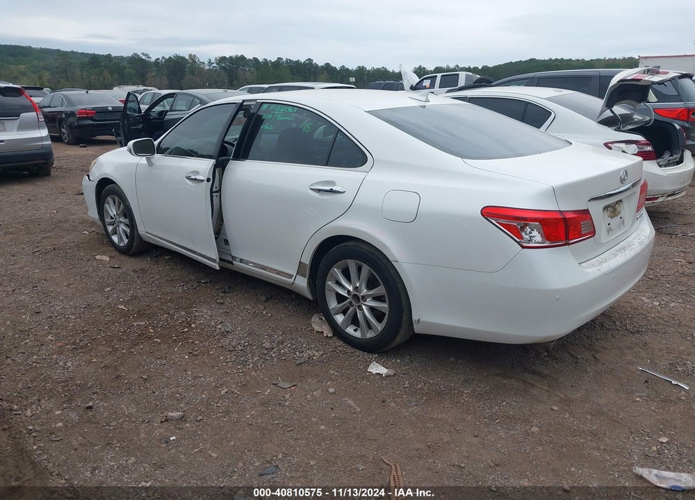 2011 LEXUS ES VIN: JTHBK1EG9B2419601