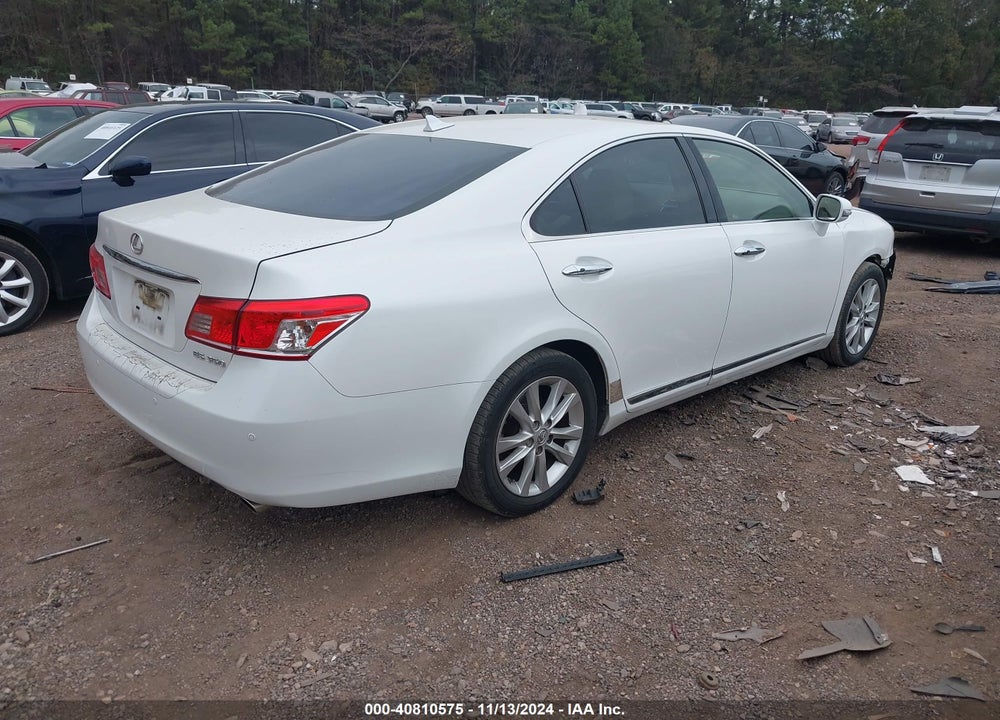 2011 LEXUS ES VIN: JTHBK1EG9B2419601