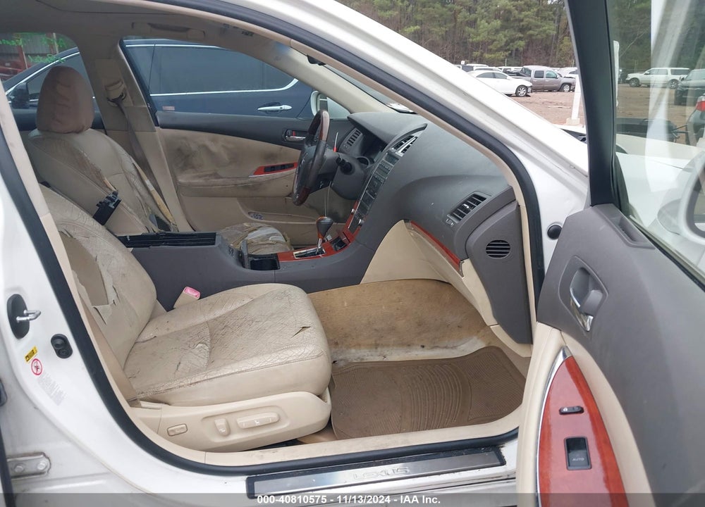2011 LEXUS ES VIN: JTHBK1EG9B2419601