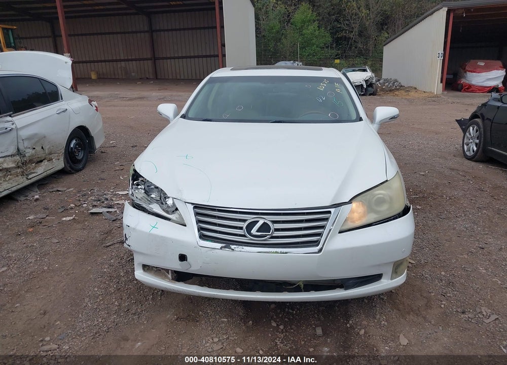 2011 LEXUS ES VIN: JTHBK1EG9B2419601