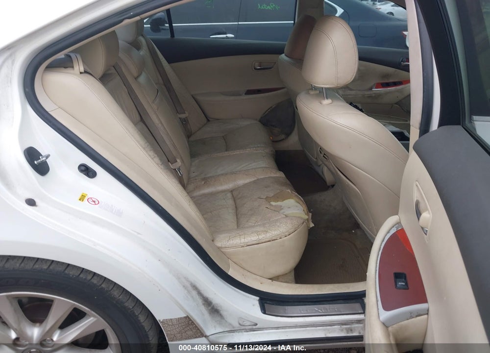 2011 LEXUS ES VIN: JTHBK1EG9B2419601