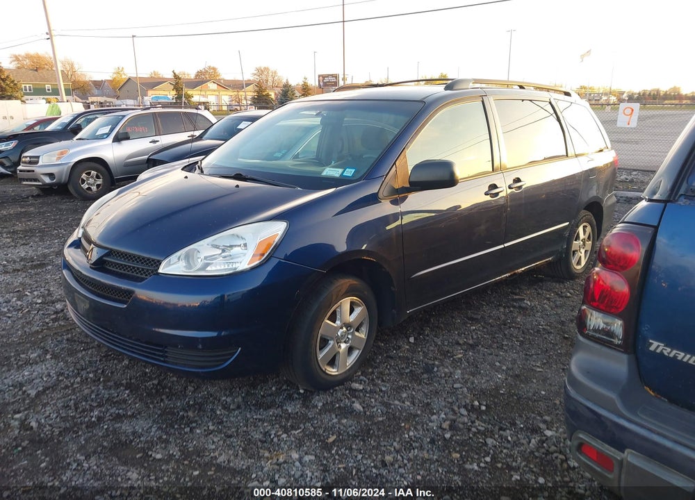 2005 TOYOTA SIENNA LE VIN: 5TDZA23C15S342809