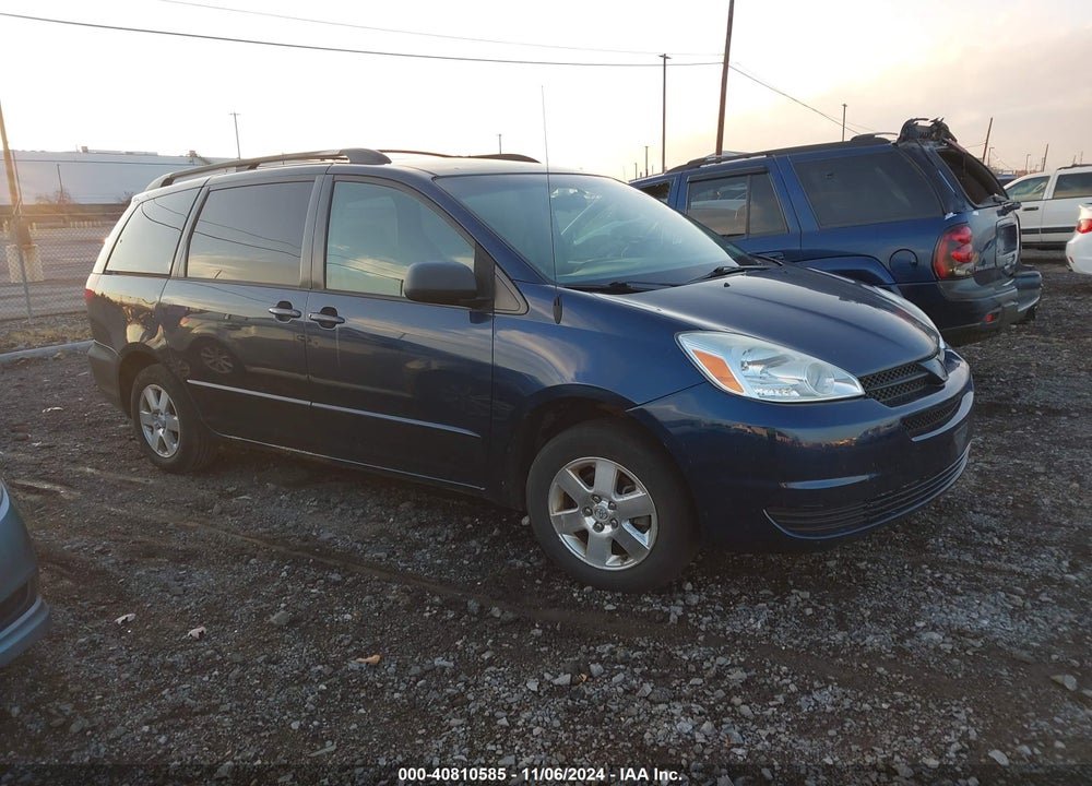 2005 TOYOTA SIENNA LE VIN: 5TDZA23C15S342809