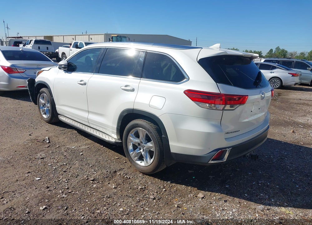 2018 TOYOTA HIGHLANDER VIN: 5TDYZRFH8JS284650