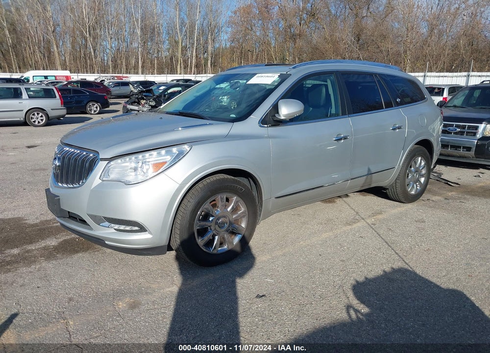 2014 BUICK ENCLAVE LEATHER VIN: 5GAKVBKD9EJ332219