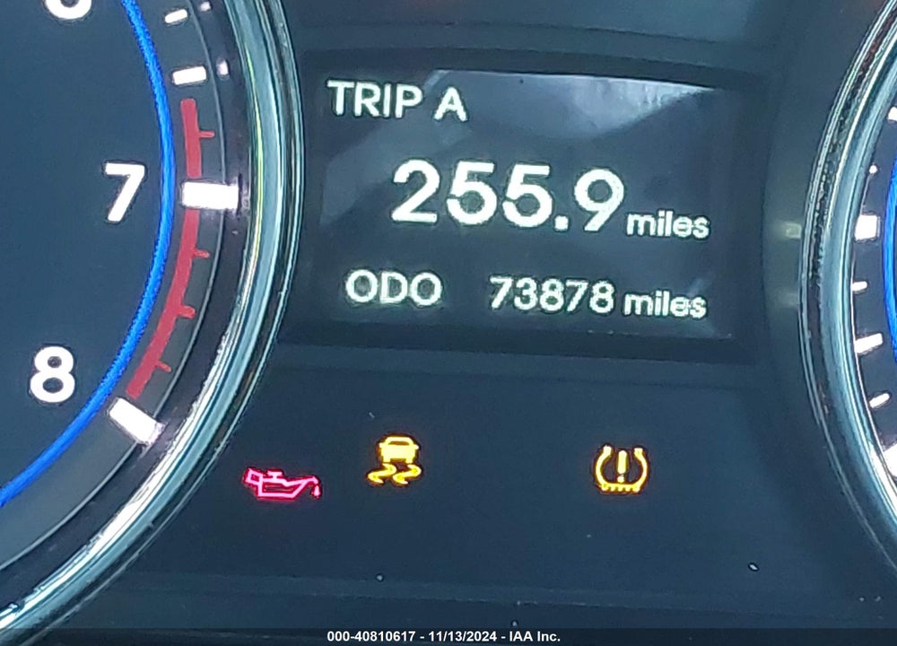 2012 HYUNDAI SONATA SE VIN: 5NPEC4AC7CH472507