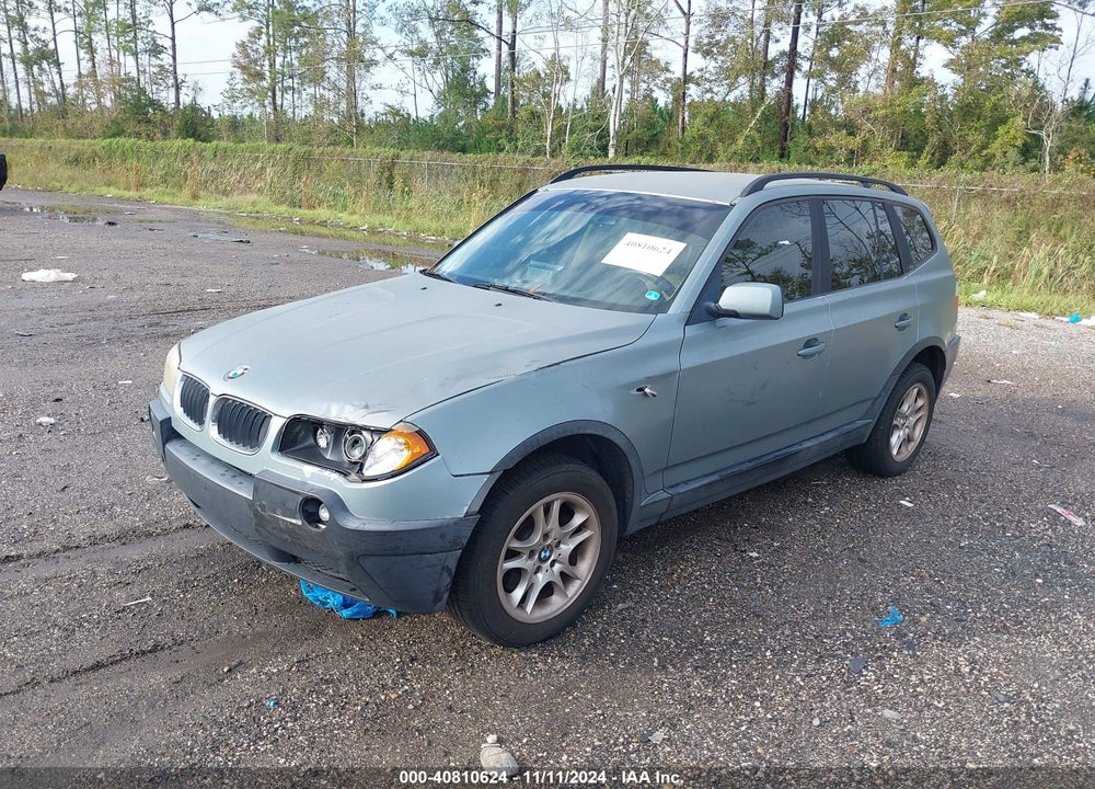 2005 BMW X3 2.5I VIN: WBXPA734X5WC48477
