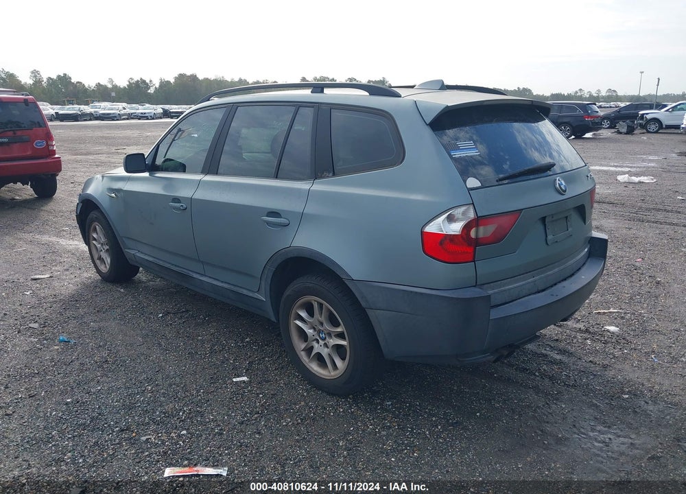2005 BMW X3 2.5I VIN: WBXPA734X5WC48477