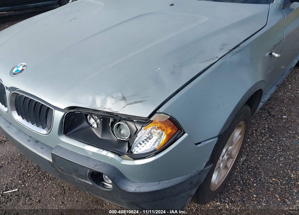 2005 BMW X3 2.5I VIN: WBXPA734X5WC48477