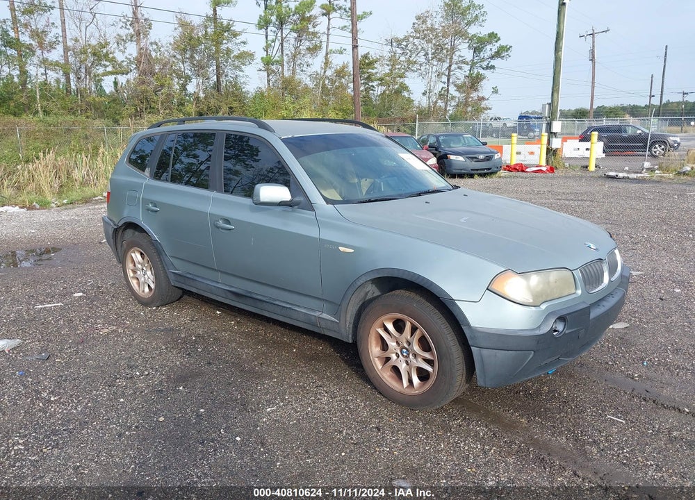 2005 BMW X3 2.5I VIN: WBXPA734X5WC48477