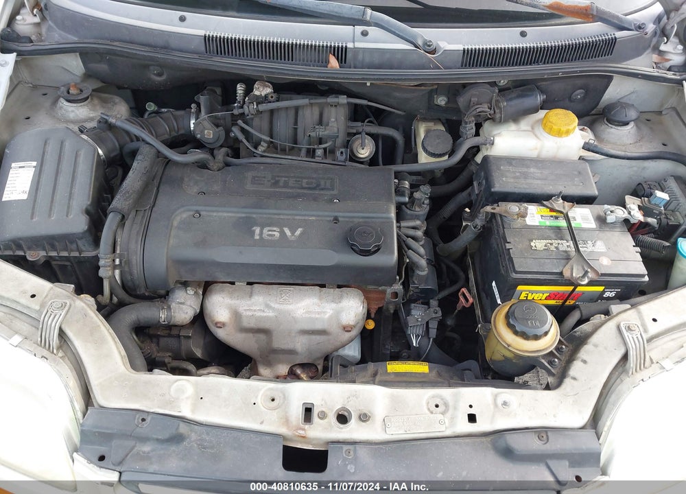 2005 CHEVROLET AVEO LS VIN: KL1TD62665B367039