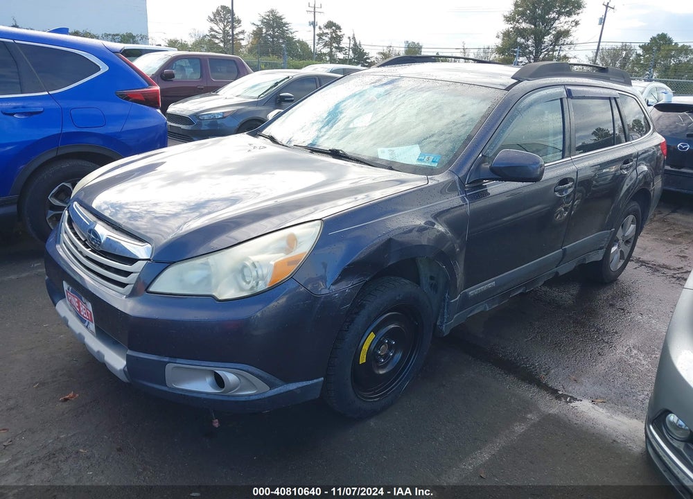 2010 SUBARU OUTBACK 2.5I LIMITED VIN: 4S4BRBJC4A3378692