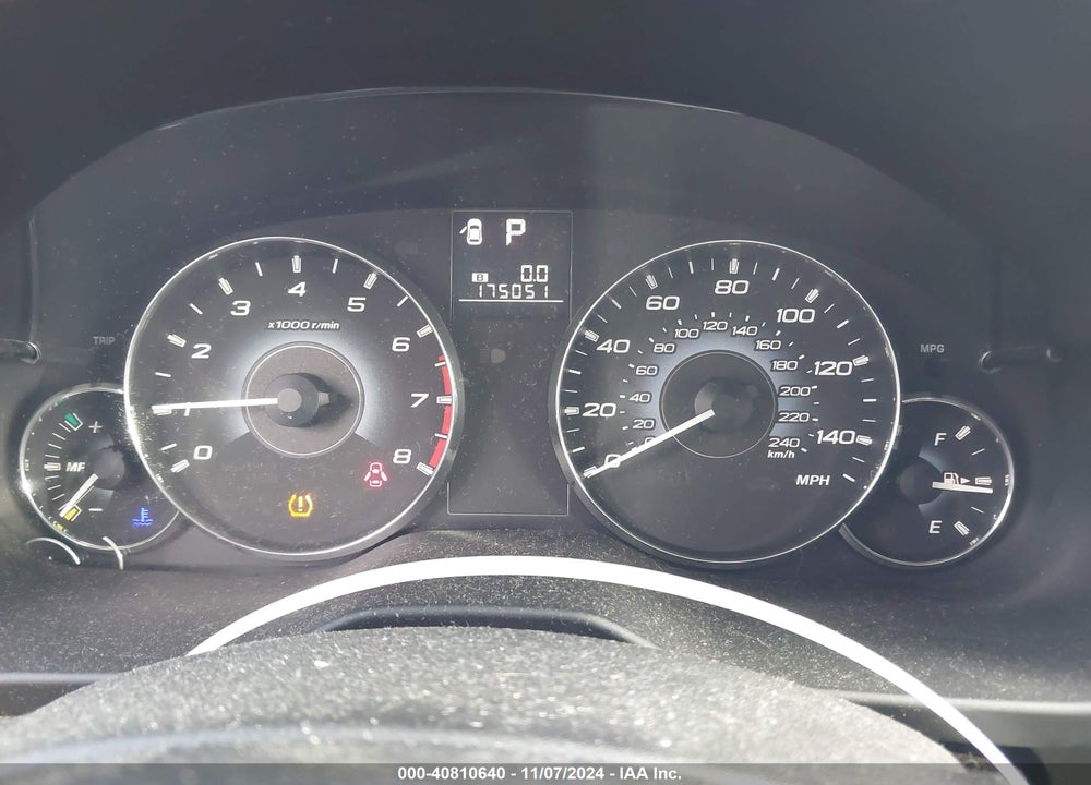 2010 SUBARU OUTBACK 2.5I LIMITED VIN: 4S4BRBJC4A3378692